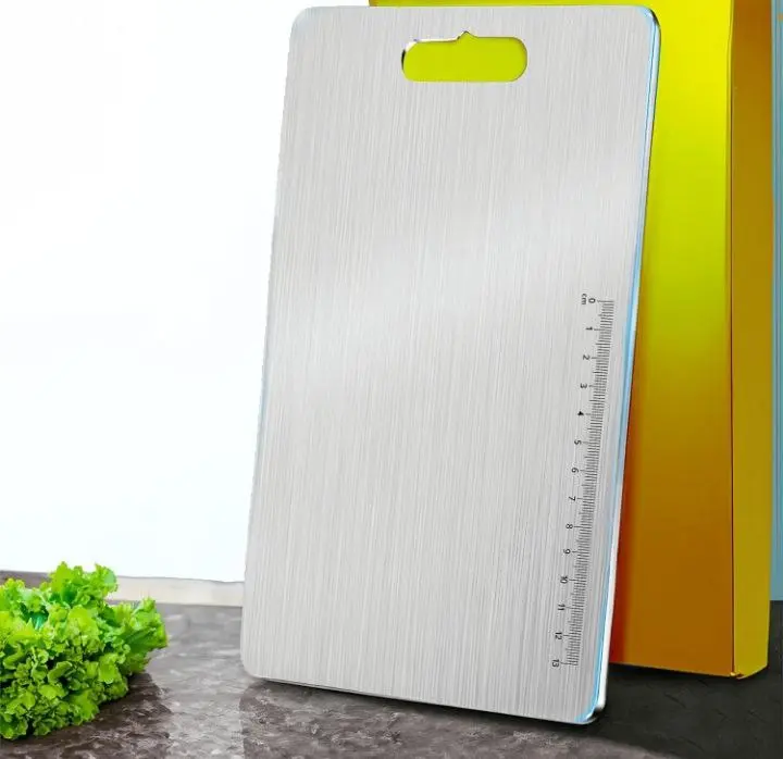 [KBS-1142] Stainless Steel Chopping Board (31cm x 21cm)