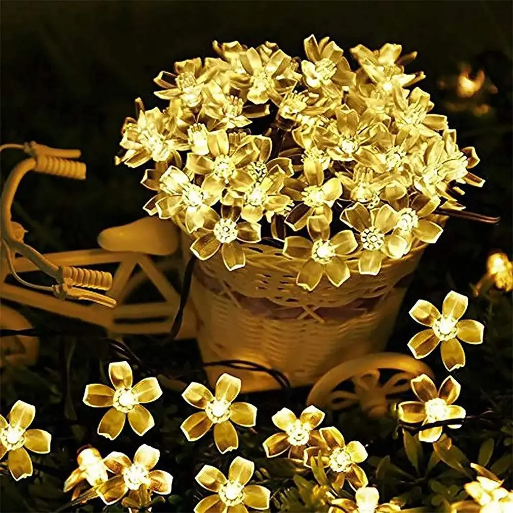 Flower LED String Light (4 Meters & 20 LED)