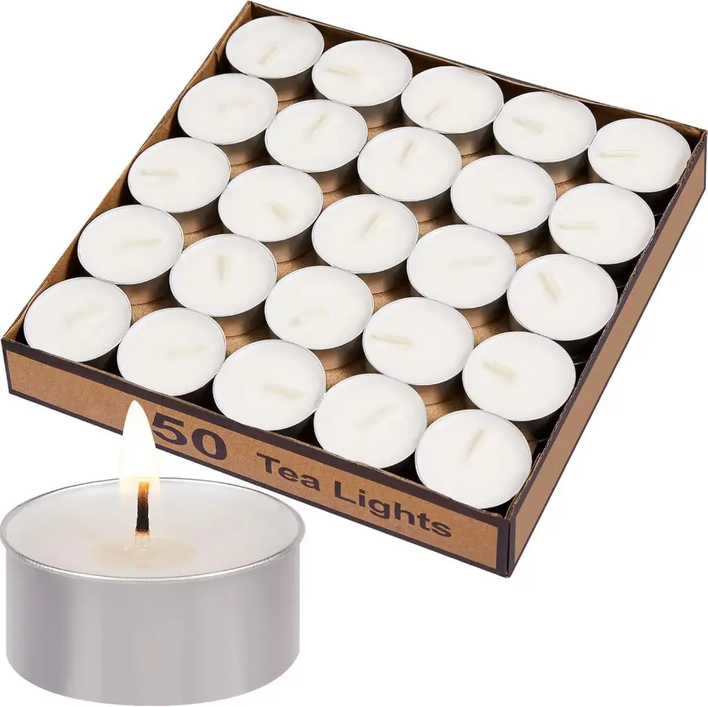 Tea Light Wax Candle - 1 Pcs