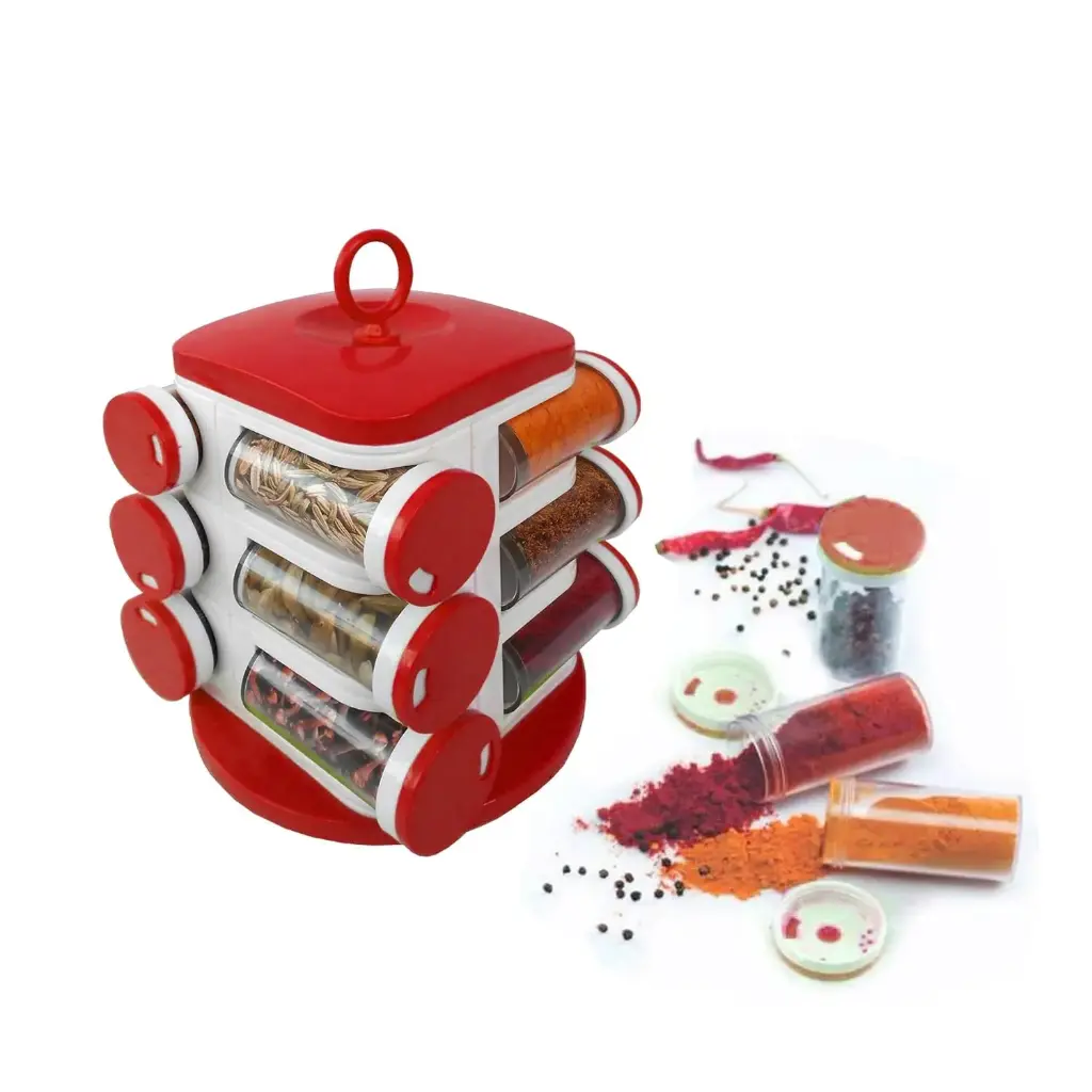 Slings Multipurpose Revolving Spice Rack (12 Piece)