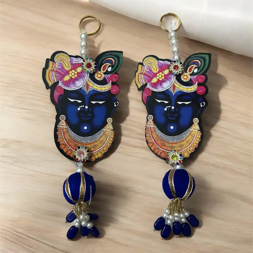 Shri Nath Ji Decorative Hanging (1 Pair)