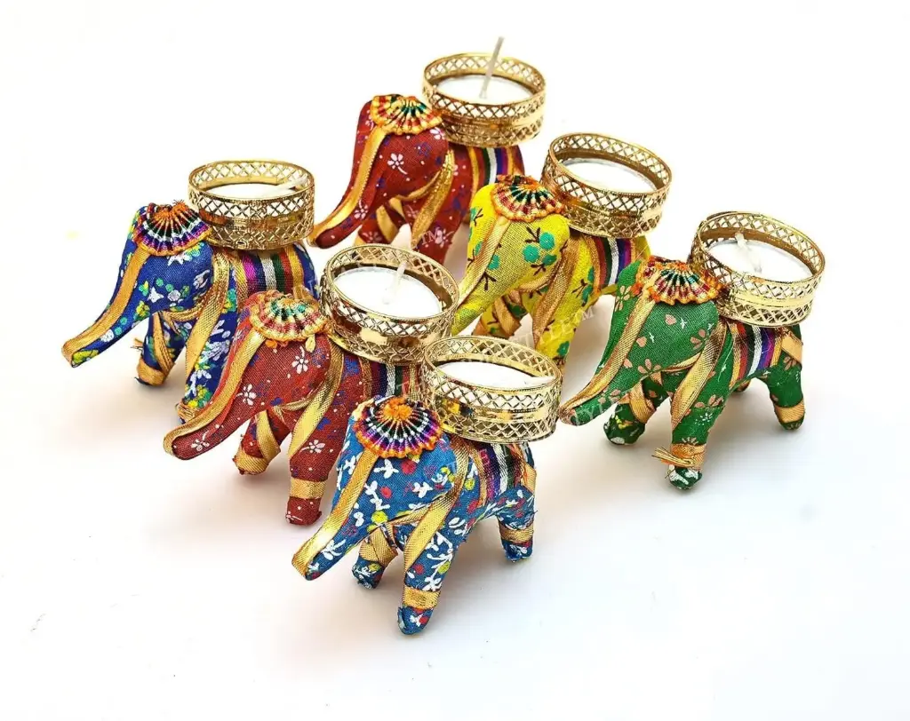 Elephant Tealight Candle Holder (1 Pcs)