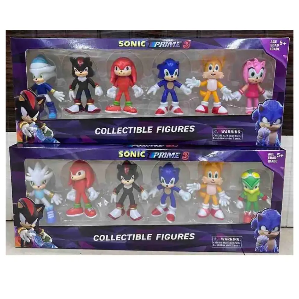[KBS-1207] Sonic Prime Collectible Figures (6 Pcs)