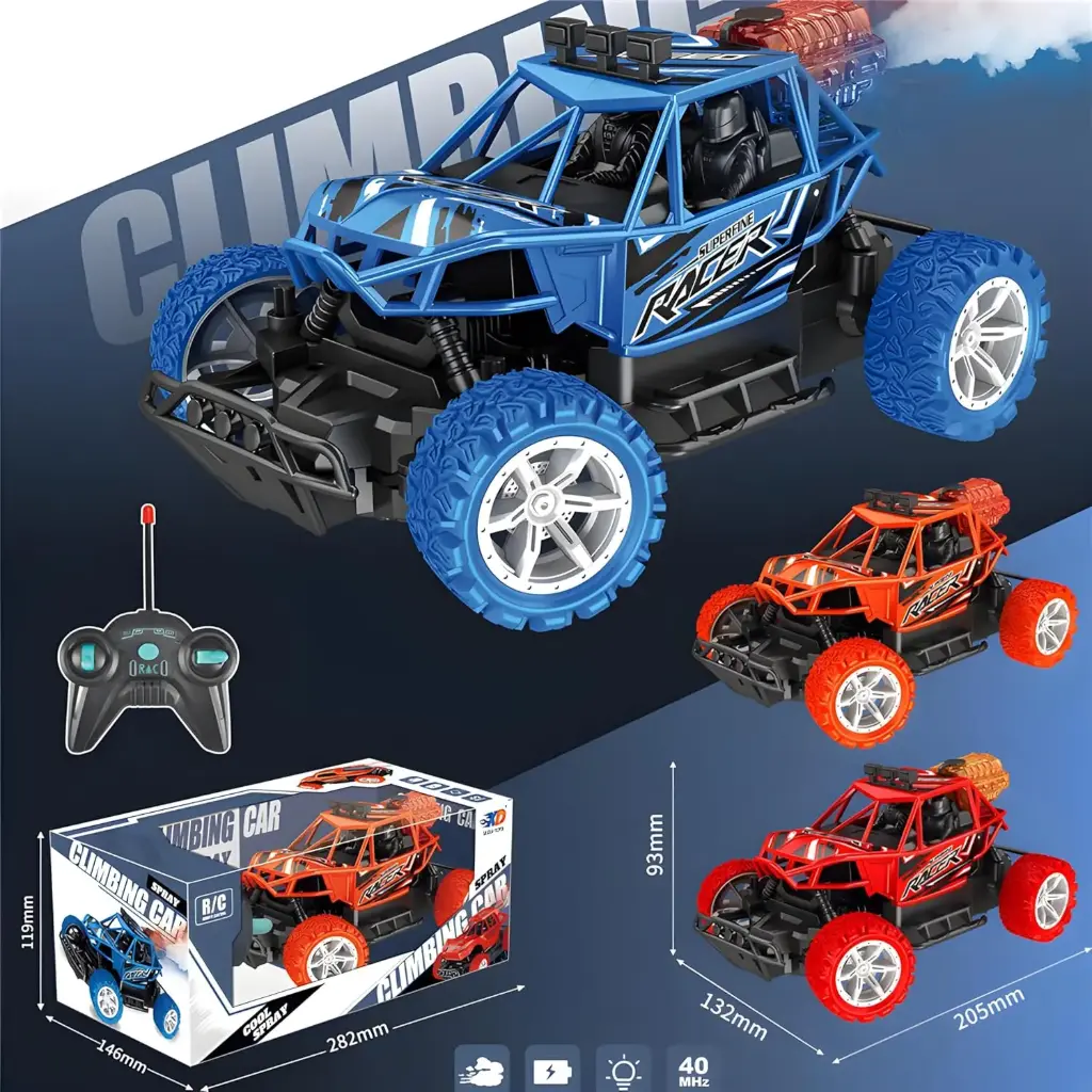 [KBS-1211] Rock Climbing Car with Spray