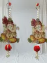 Ganesha Decorative Hanging (1 Pair)
