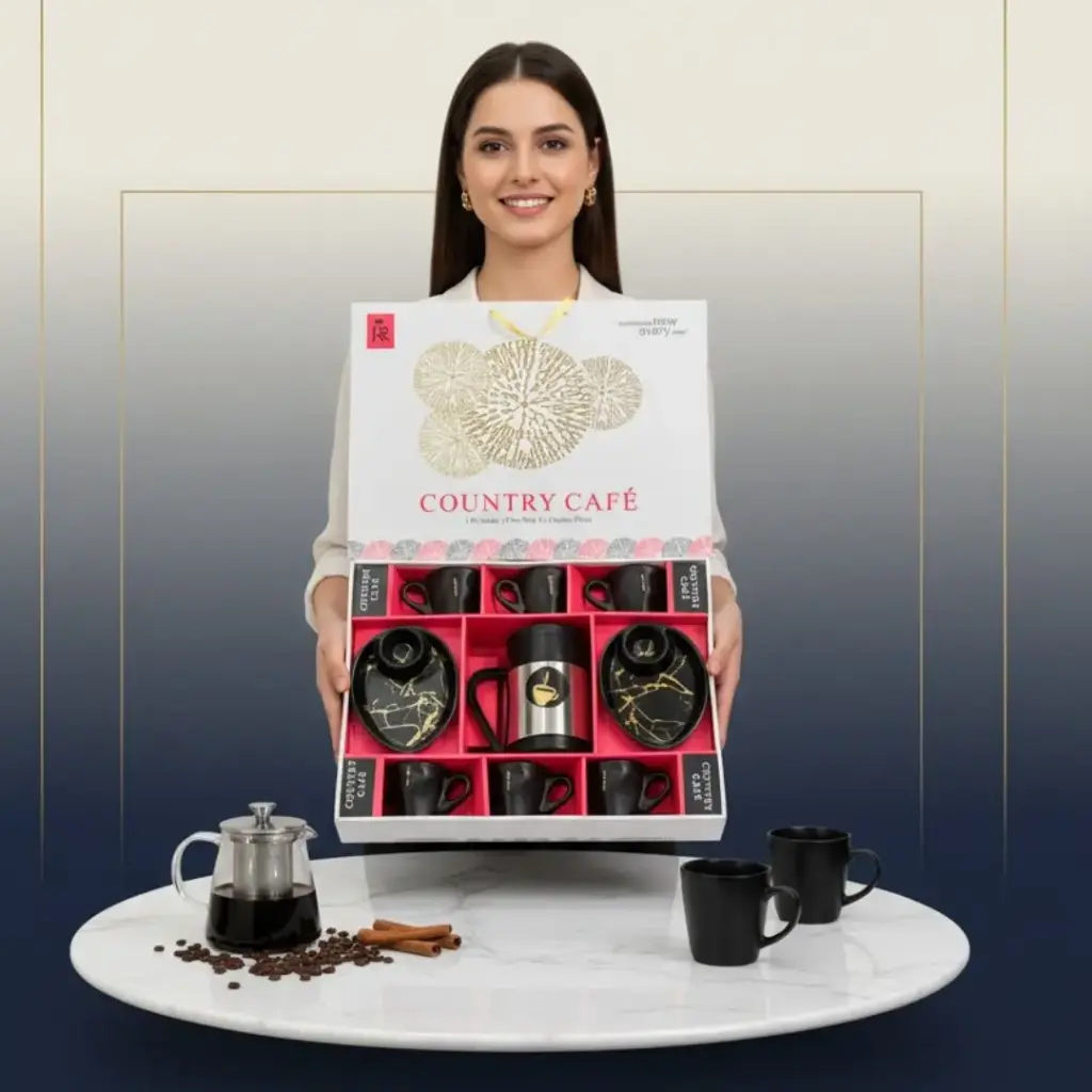 [KBS-1300] Crockery Set - Country Cafe