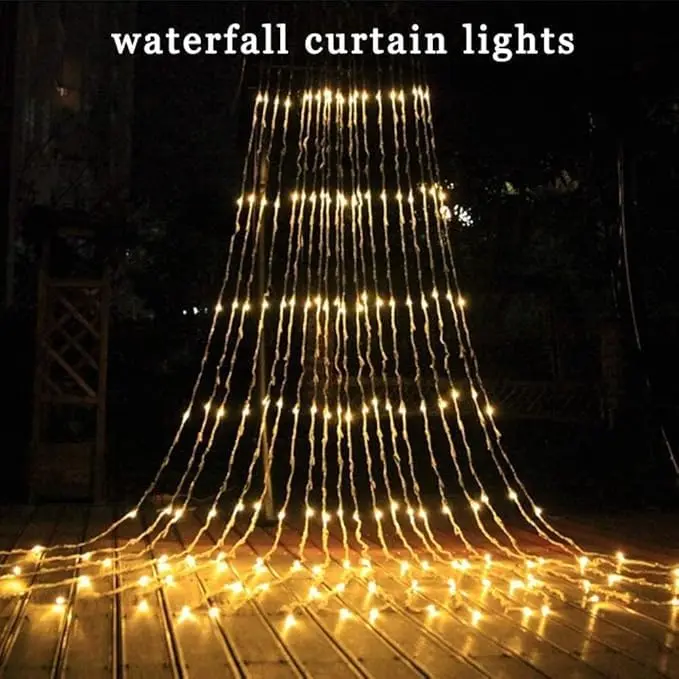 Waterfall LED string Light (Multicolor/Single Color)