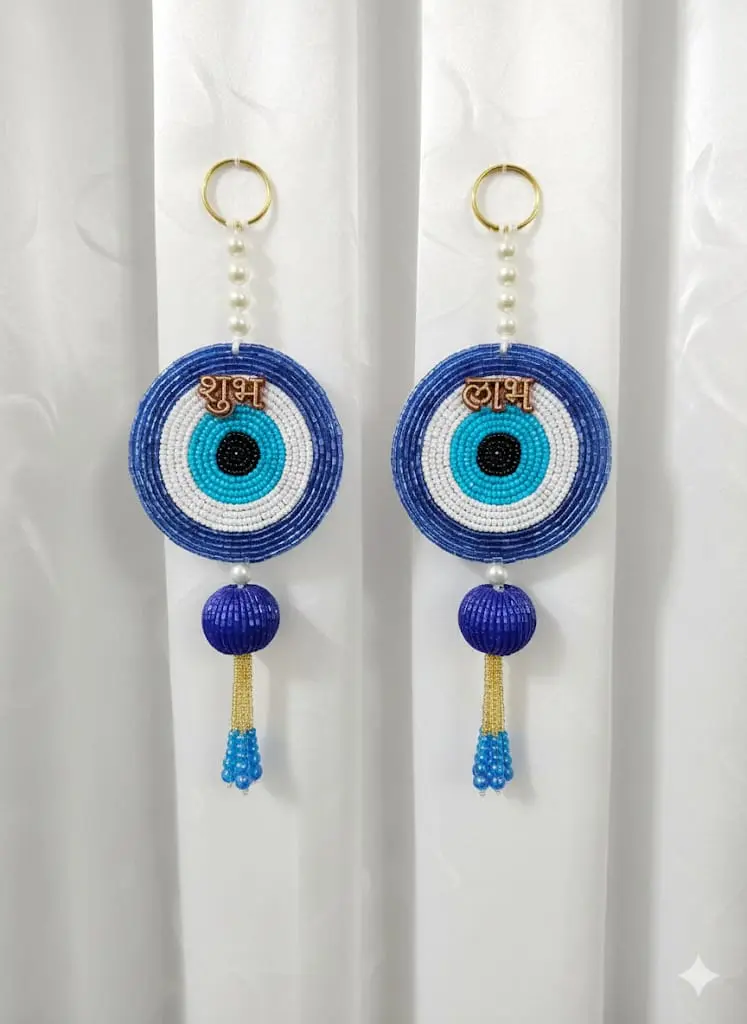 Evil Shubh Labh Decorative Hanging (1 Pair)