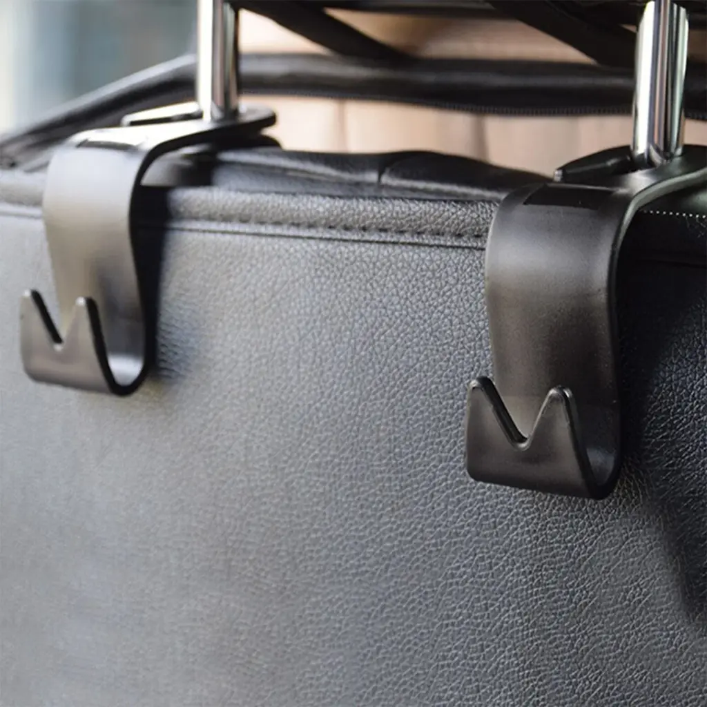 Car Backrest Hanger & Support Stand (4 Pcs)	 