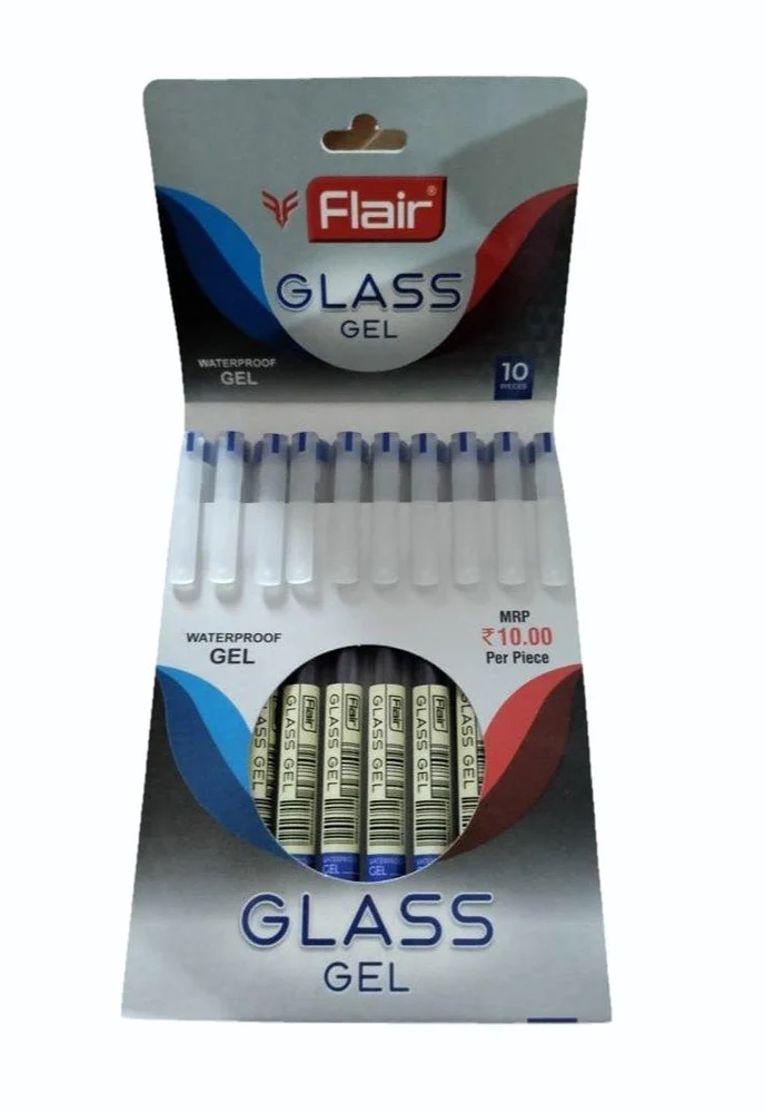 Flair Glass Gel Pen (Blue)