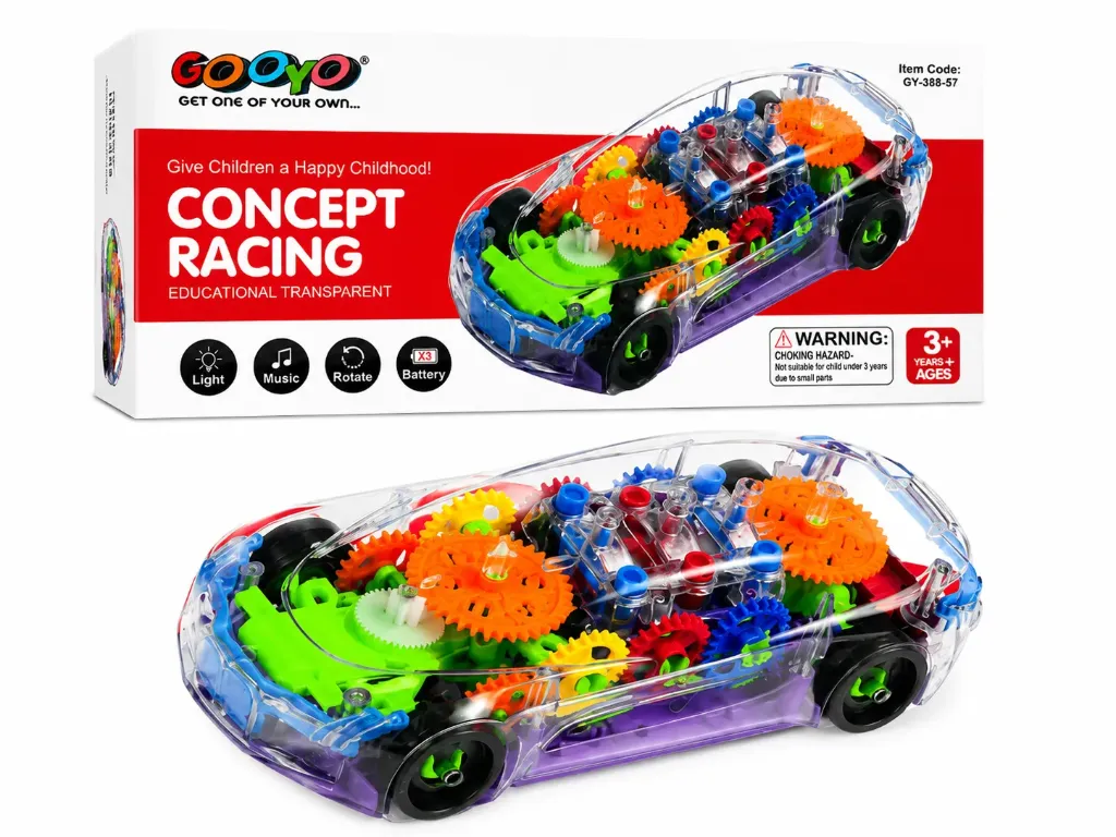 Concept Transparent Racing Car