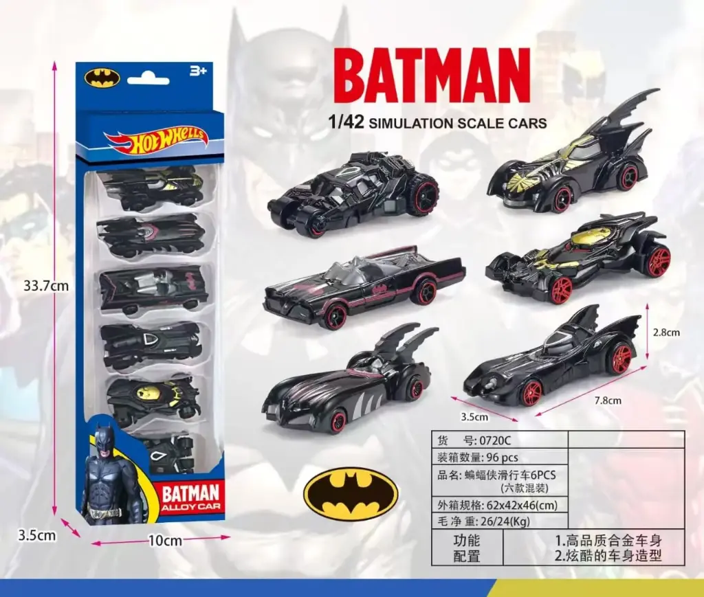 Hot Wheels Car (Pack of 6) 