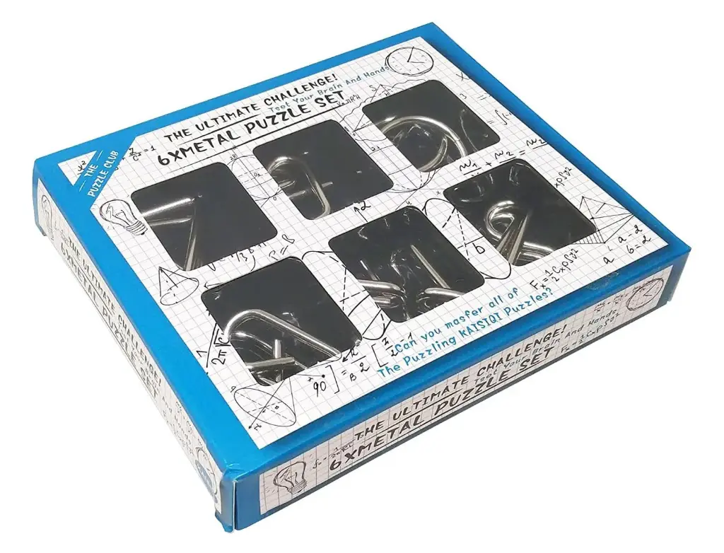 [KBS-1340] 6 Metal Puzzle Set 