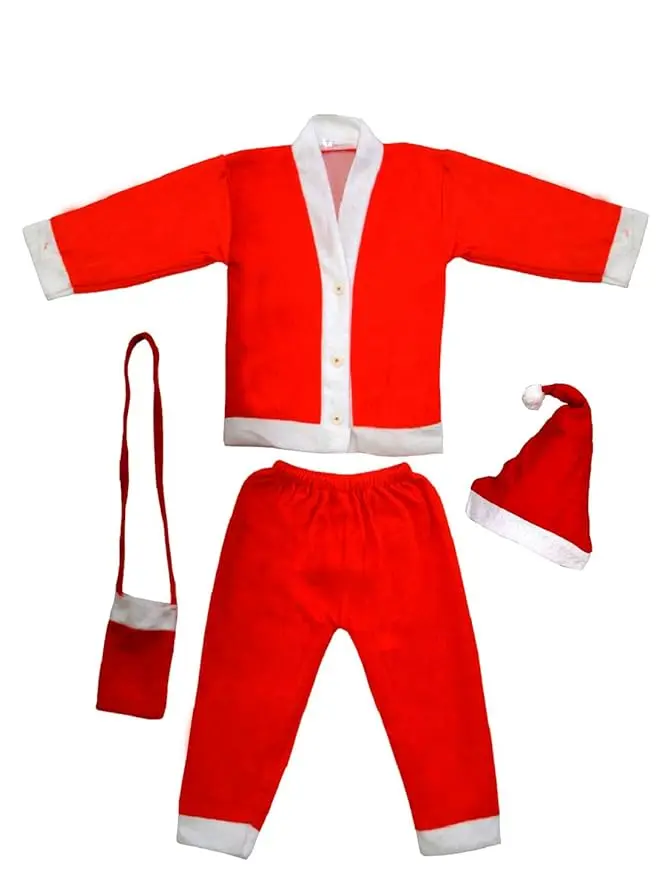 [KBS-1359-1] Christmas Santa Claus Dress Costume Set  (0)