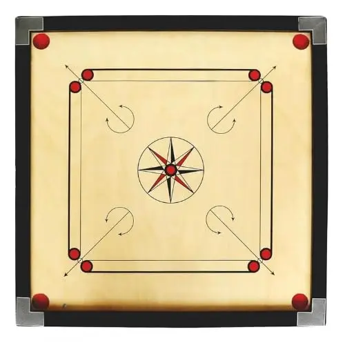 [KBS-1358] Wooden Carrom Board 32 inch