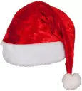 Christmas Santa Cap Velvet (2 No)