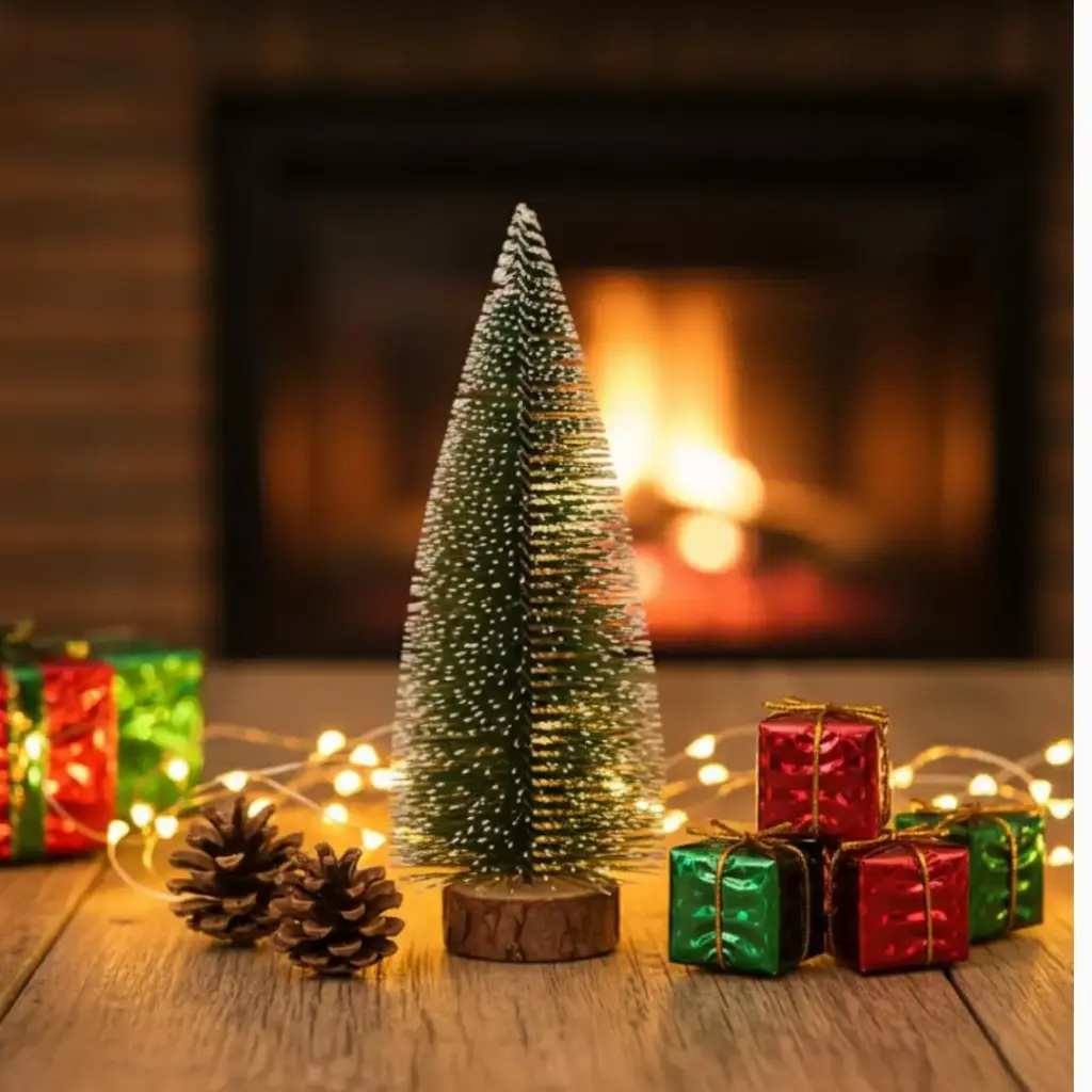 [KBS-1367] Snow Pine Christmas Tree 20CM