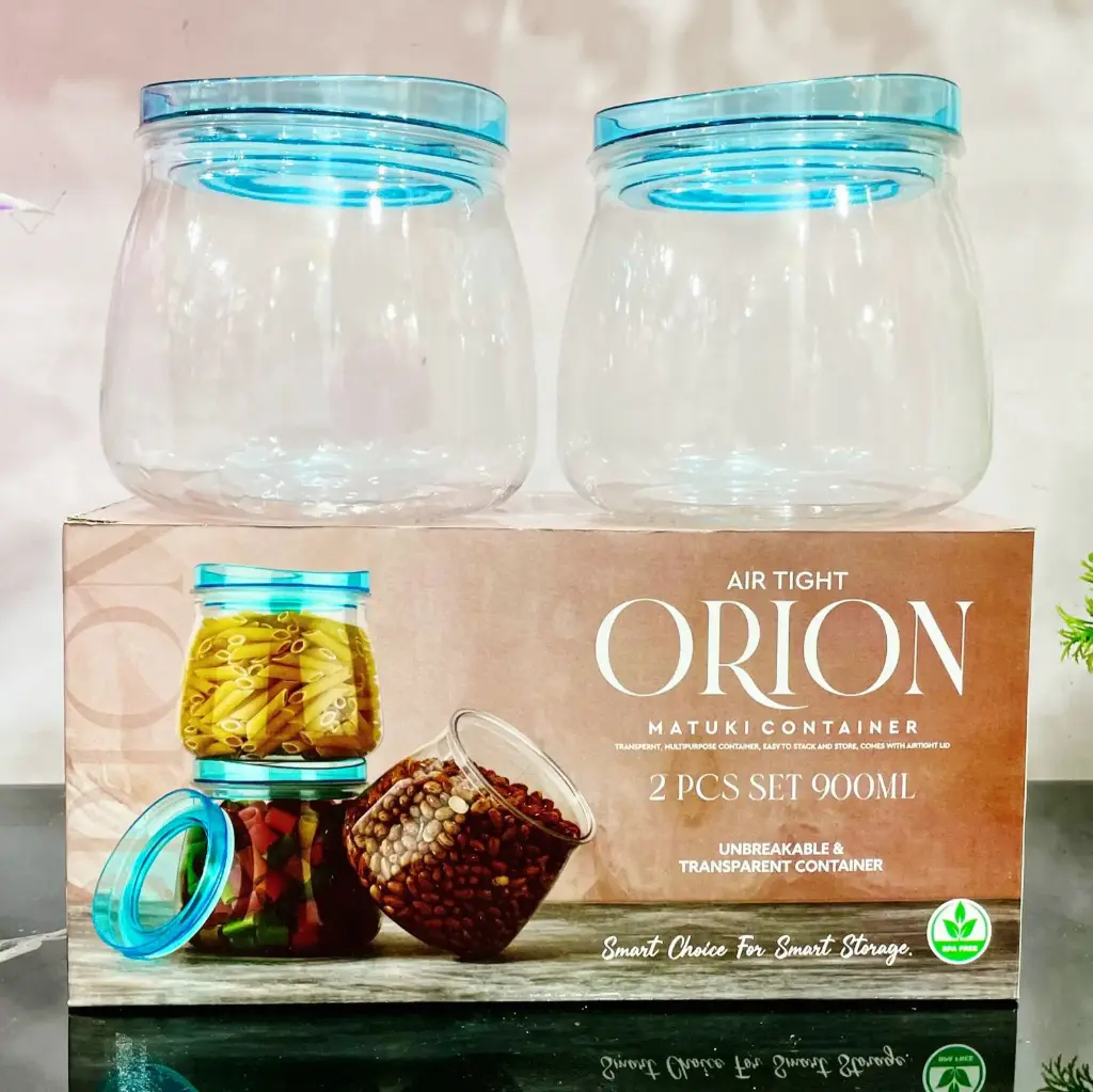 Orion Air Tight Matuki Container Set (2 Pcs) - 900ml