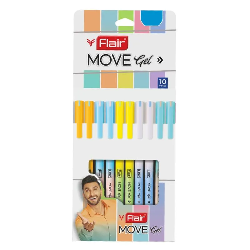 [KBS-1399] FLAIR Move Gel Pen (Blue)