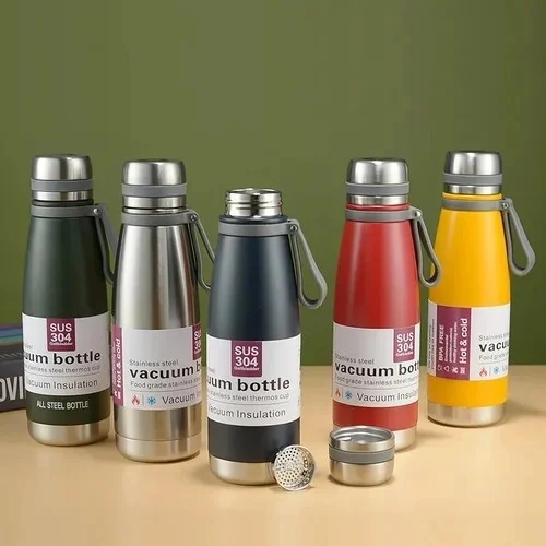 Stainless Steel Vacuum Double Wall Water Bottle (800ml)