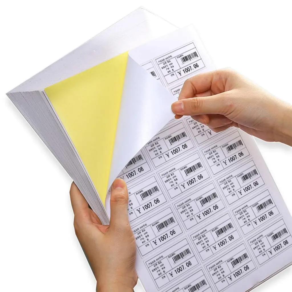 A4 Full Sticker Label Sheet 
