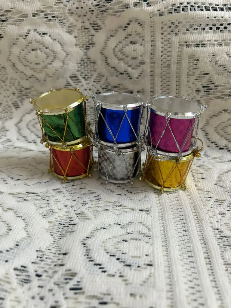 [KBS-1453] Christmas Tree Decoration (6 Pcs Drum) 