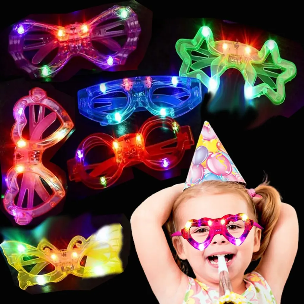 LED Flashing Party Goggles