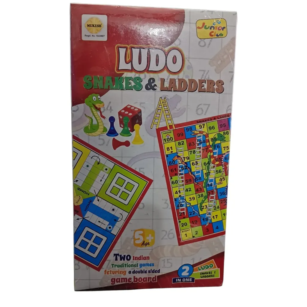 2 in 1 Ludo, Snakes & Ladders