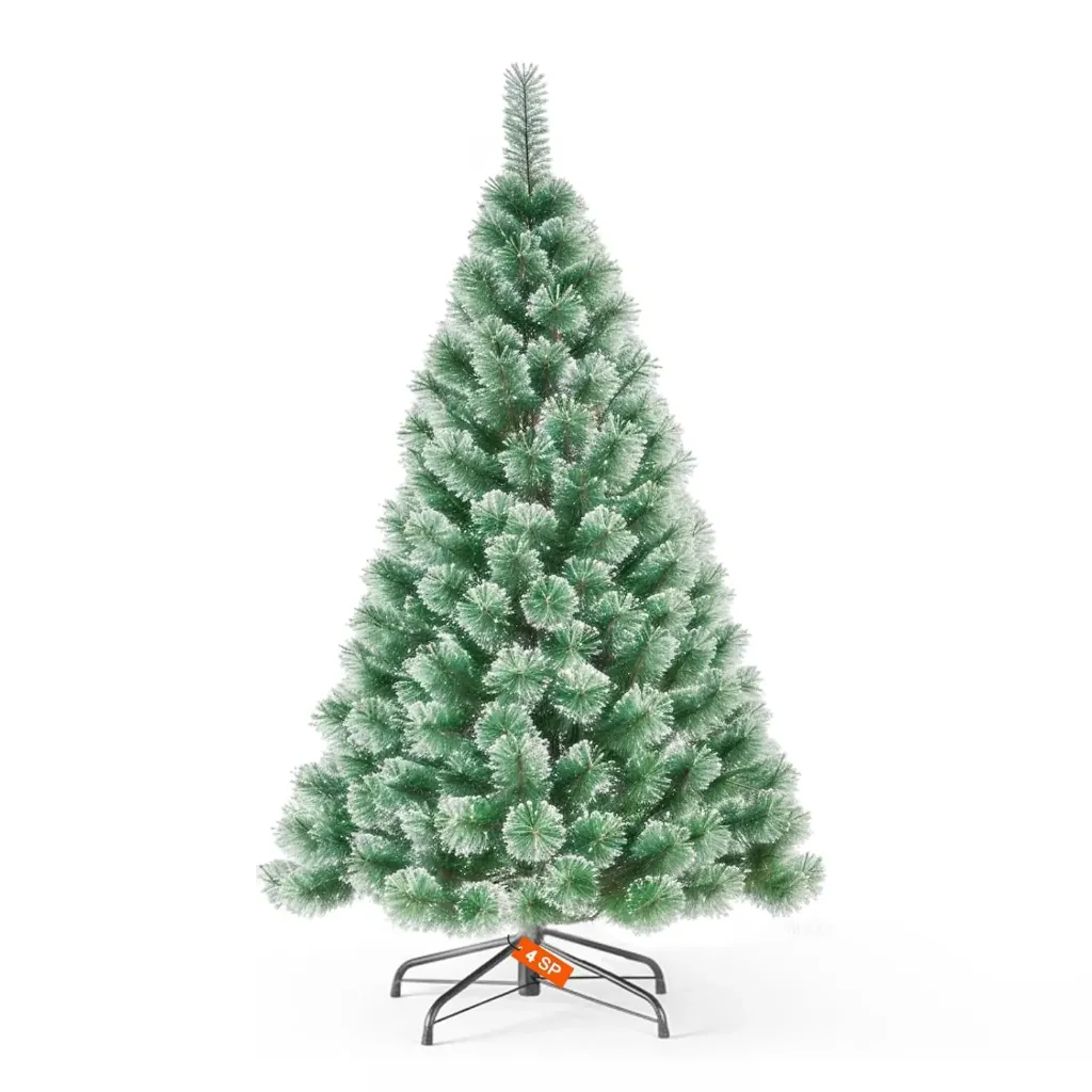 [KBS-1468] Snow Pine Christmas Tree with Stand (Size: 120cm / 4 Feet)