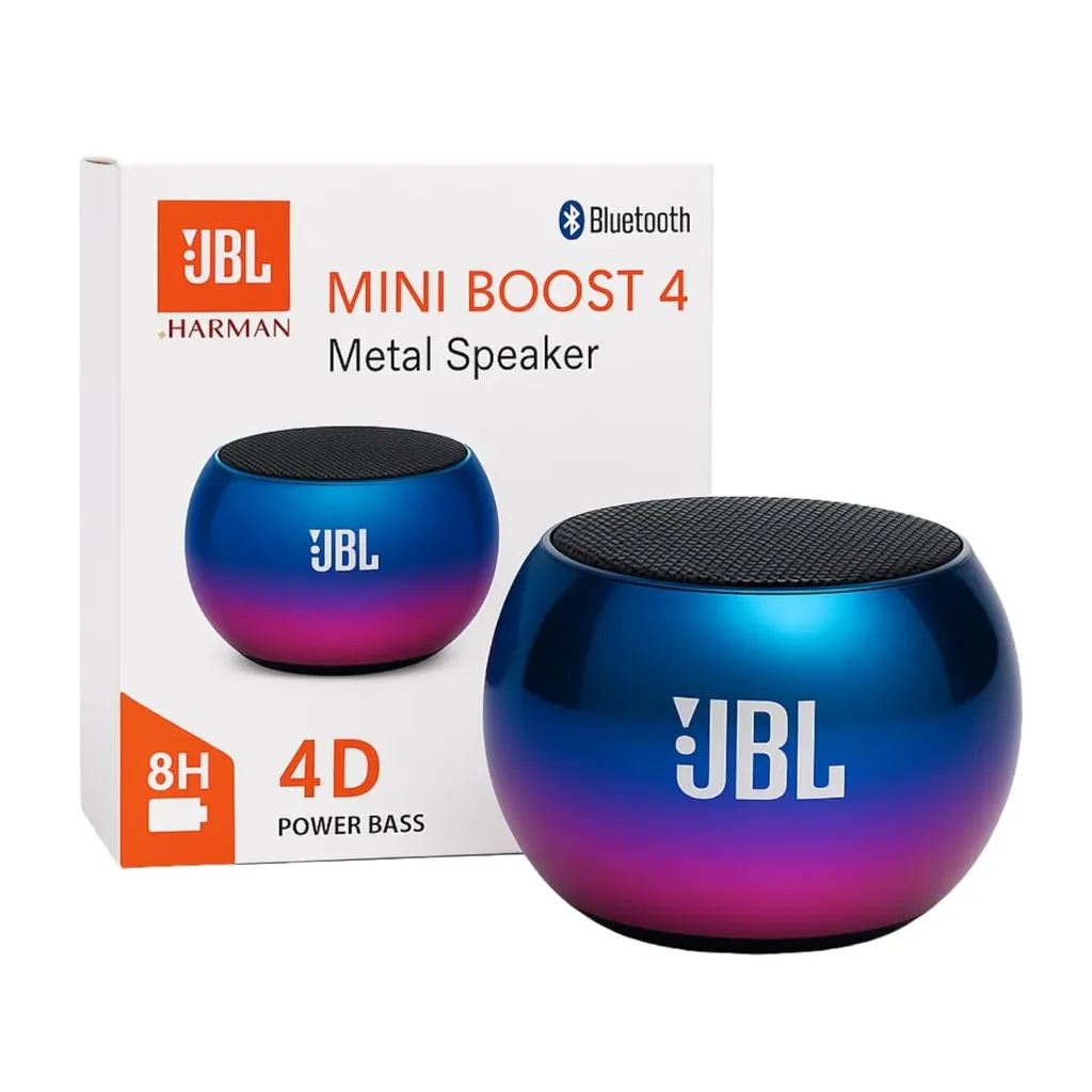 JBL Mini Boost 4 Bluetooth Metal Speaker