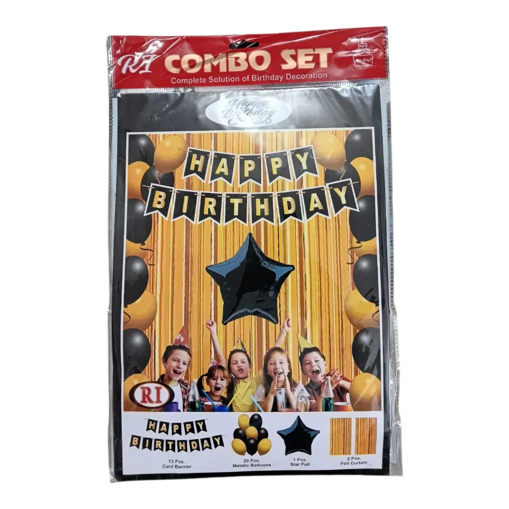 [KBS-1574] Happy Birthday Decoration Combo Set (1574)