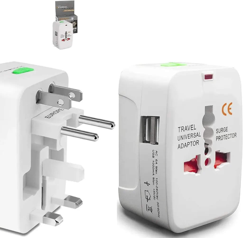 Universal Travel Adapter Plug | All in One Worldwide International Adapter