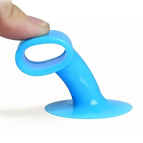Silicone Door Stopper & Wall Protector | Anti-Collision Self-Suction Door Handle Bumper | Multipurpose Cable Organizer