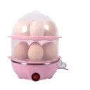 Egg Boiler Double Layer Electric Cooker & Steamer | Automatic Shut-Off | Up to 14 Eggs for Boiling, Steaming, Cooking & Frying
