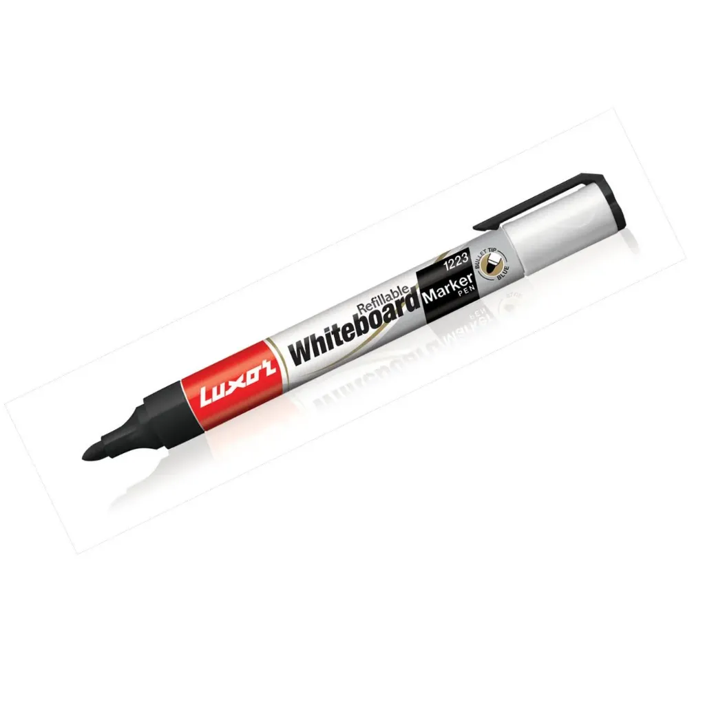 Luxor Whiteboard Marker (Black, 1 Pcs)