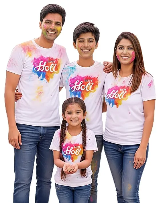 Holi TShirt (Heavy Quality)