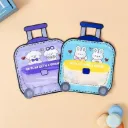 Trolley Shape Zip Lock Pouch (1 Pouch, 16X21cm)