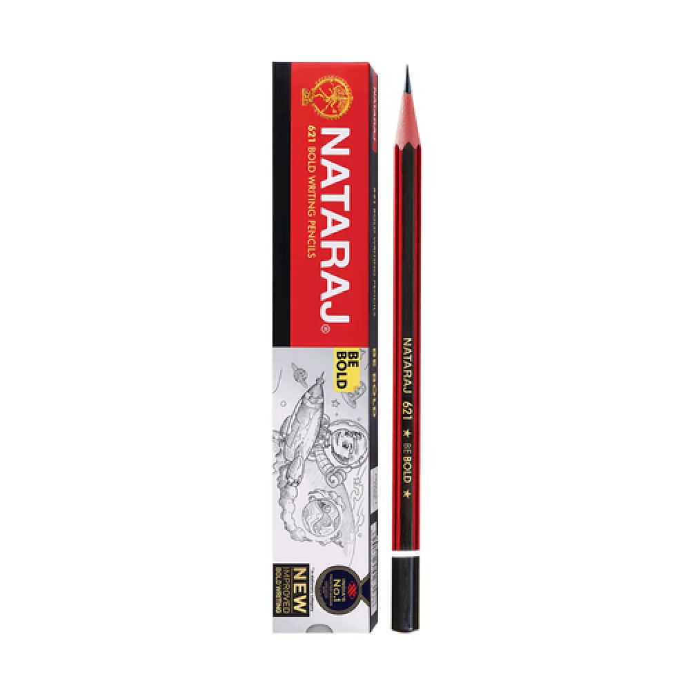 Nataraj 621 Bold Pencils (10 Pencils)