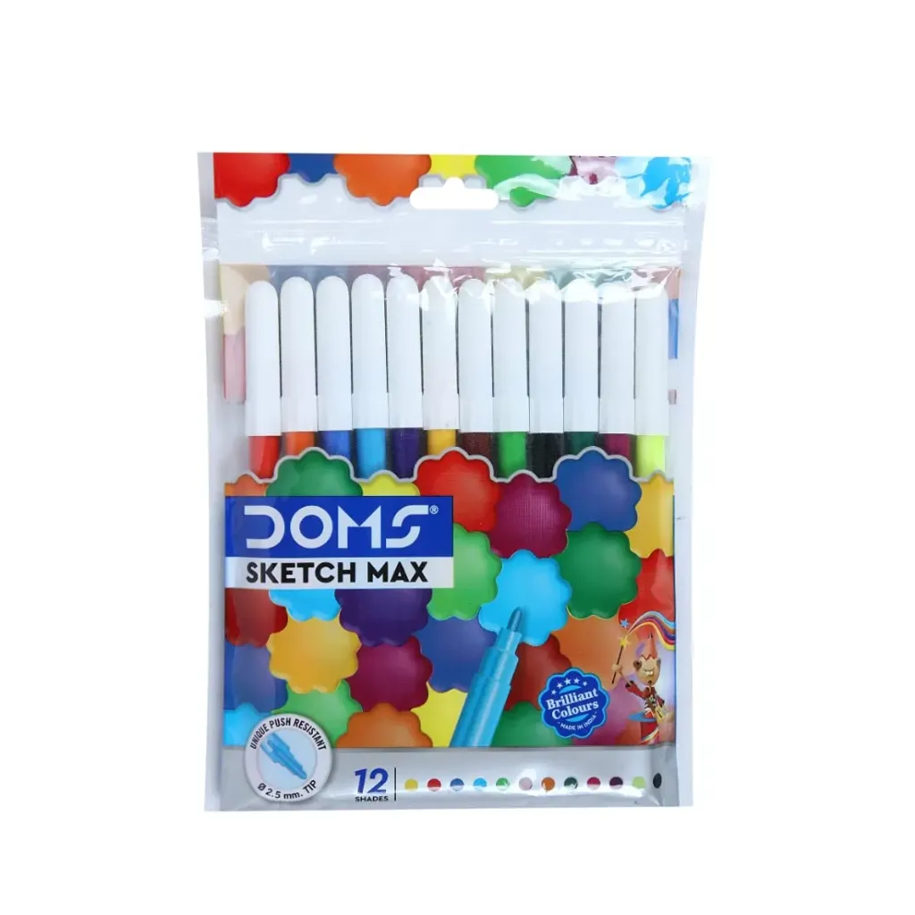 [KBS-1825] Doms Sketch Max Water Colour Sketch Pens (12 Shades)