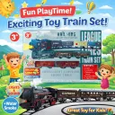 Electric Train Set for Kids (21 Pieces)