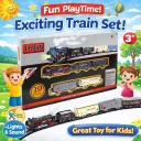 Electric Train Set for Kids (19 Pieces)