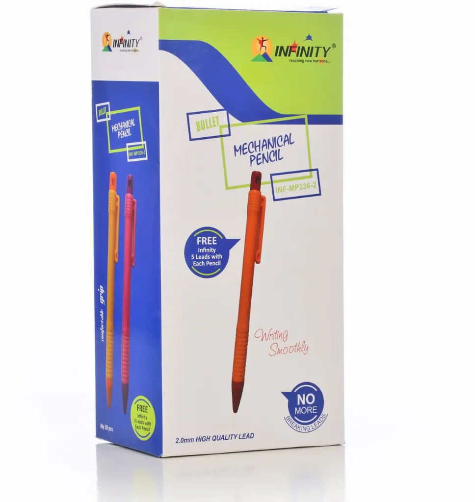 [KBS-1842] Infinity Bullet Mechanical Pencil 2.0mm (INF-MP236-2)