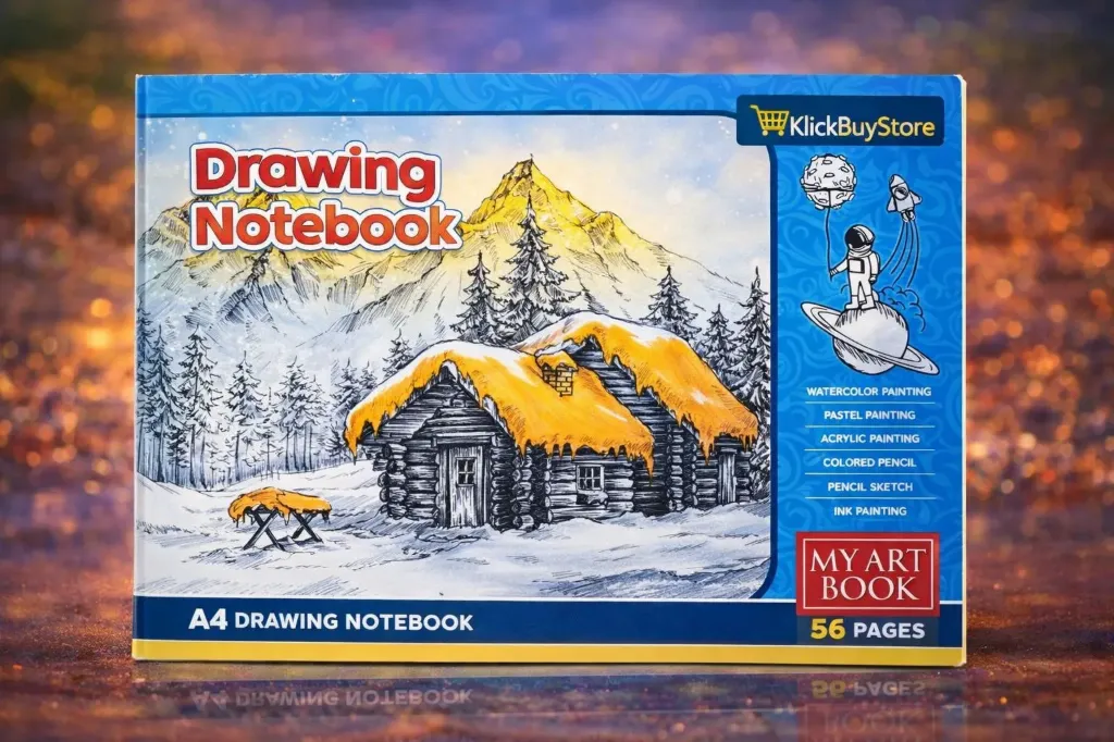A4 Drawing Book (56 Pages)