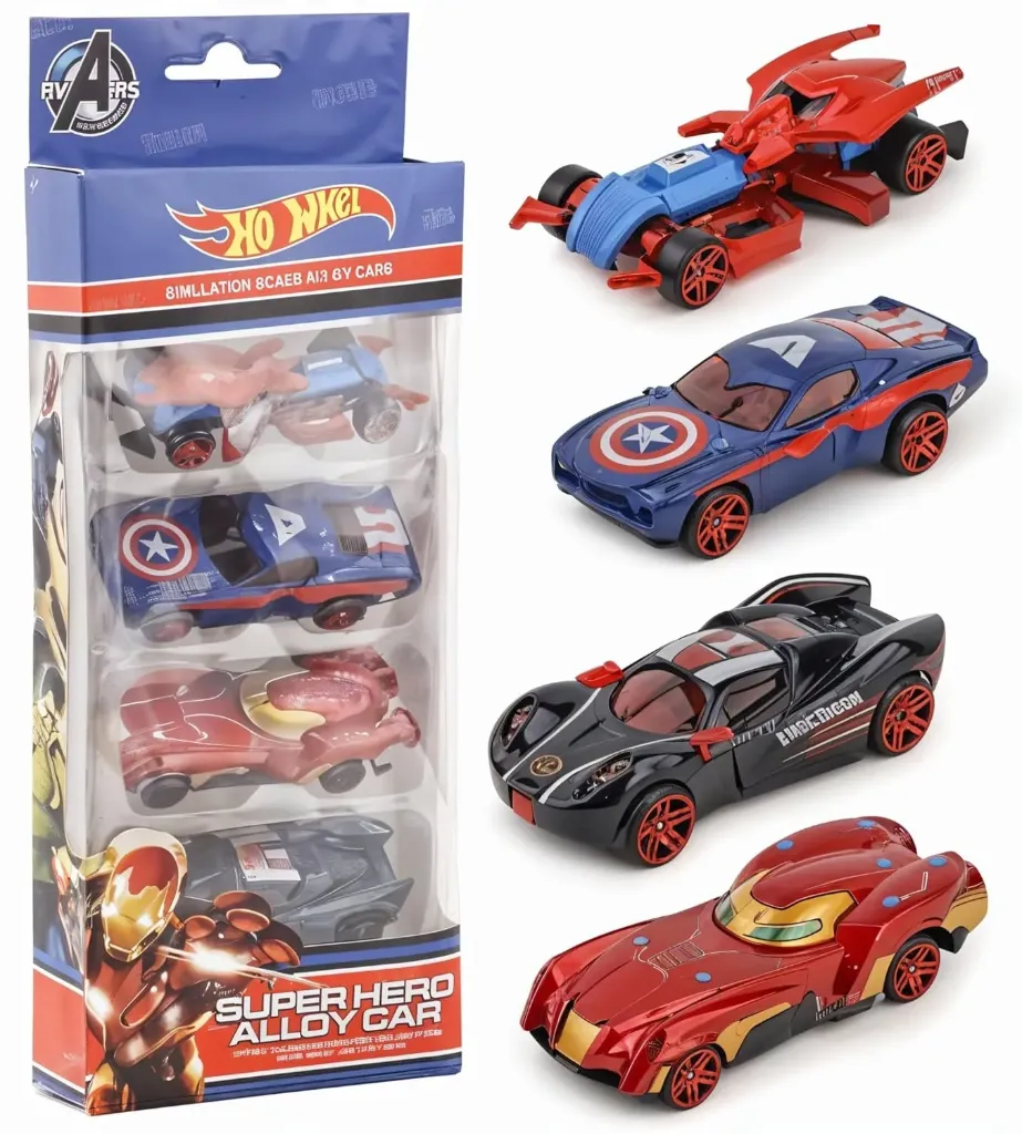 Hot Wheels Car (Pack of 4)