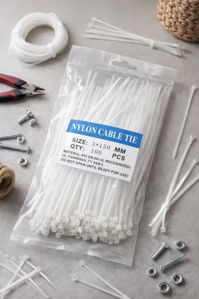 Self Locking Cable Ties (3X150mm)