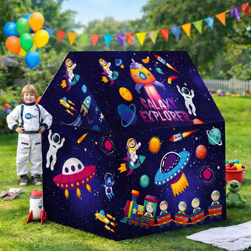 Kids Play Tent House (Space Theme)