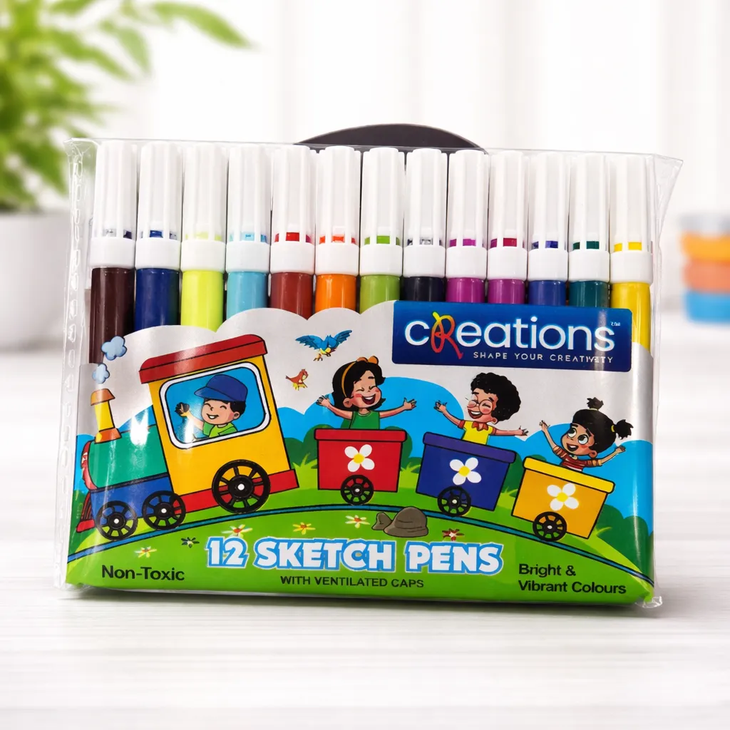 Creations Sketch Pens (12 Shades)