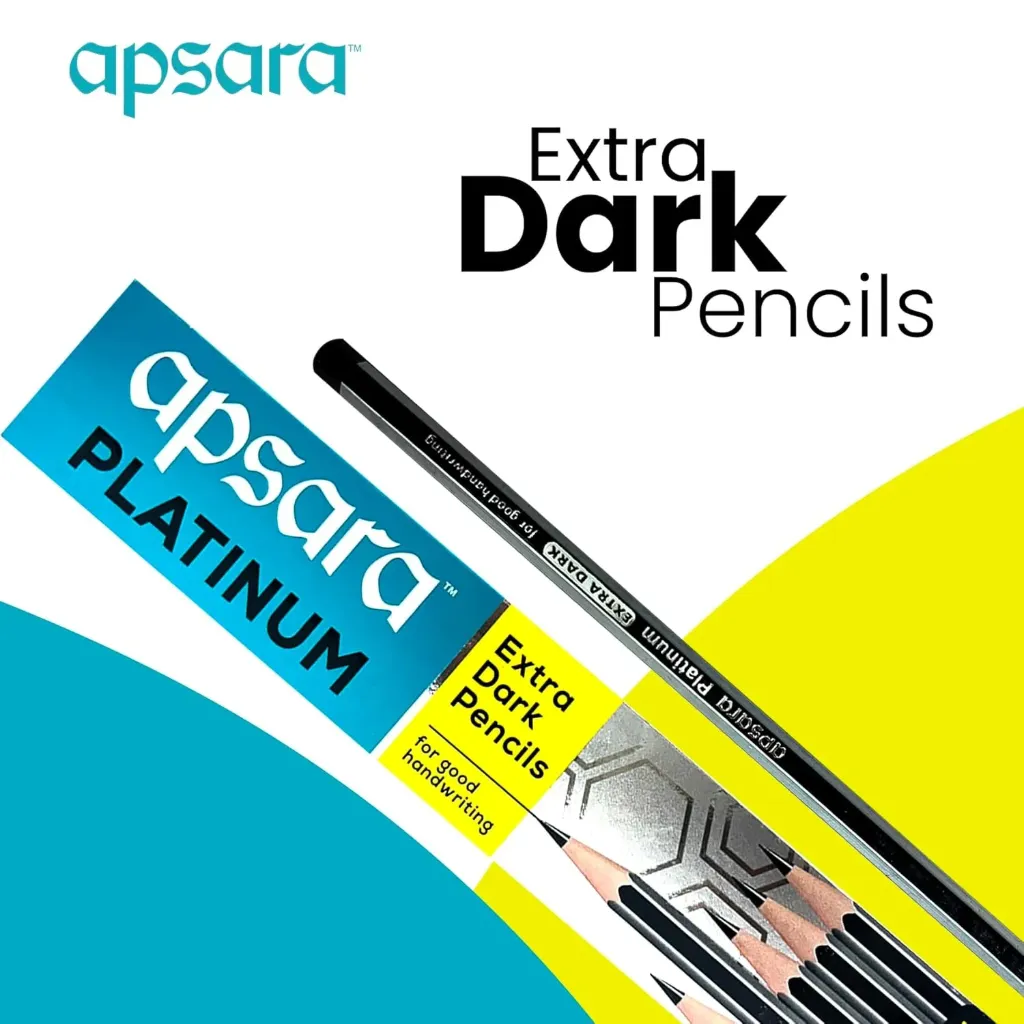 Apsara Platinum Extra Dark Pencils