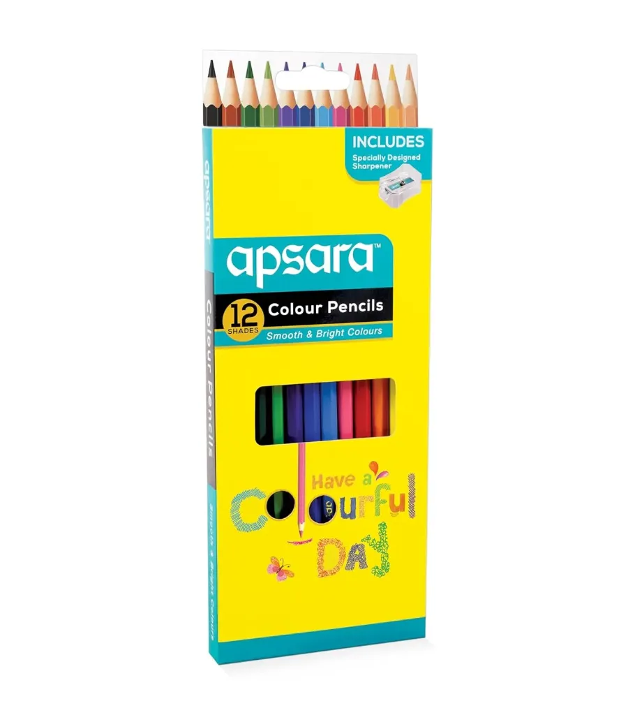 [KBS-1934] Apsara Colour Pencils (12 Shades)