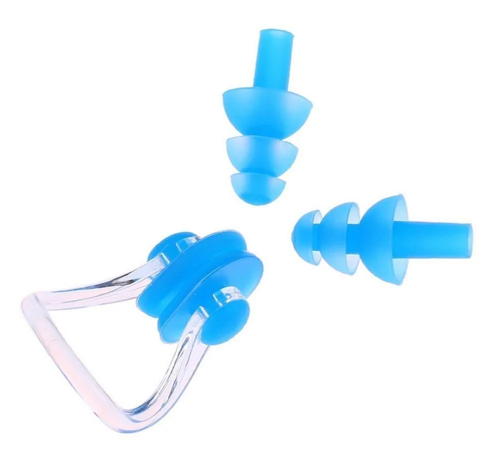 Swimming Nose Clip and Earplugs